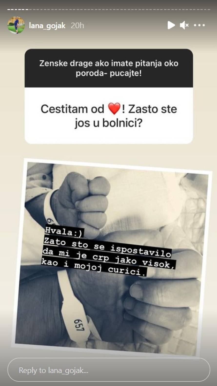 Glumica progovorila o drami nakon poroda: 'Tresla sam se, beba mi je skoro ispala iz ruku'