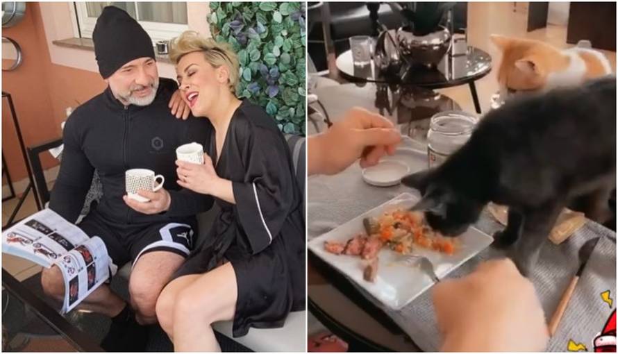 Indira se ljutila na supruga, dao mačkama da mu jedu iz tanjura