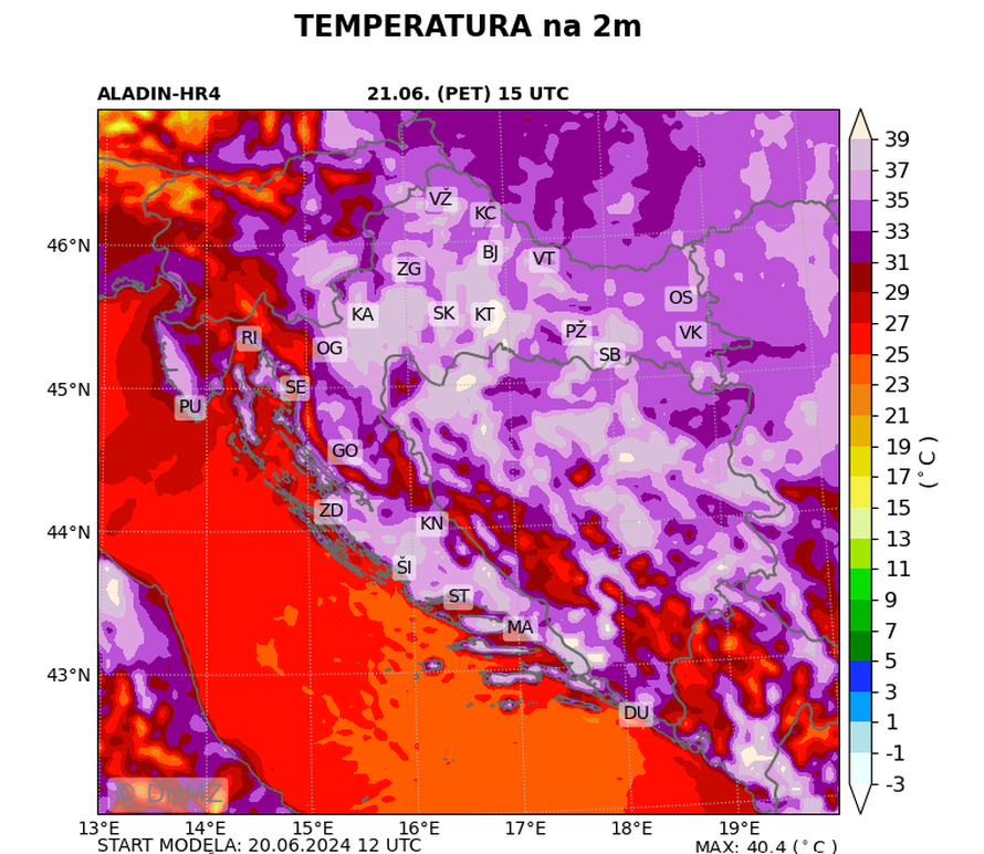 Pali se crveni meteoalarm: Stiže nam vrhunac toplinskog vala, jača i dotok saharskog pijeska