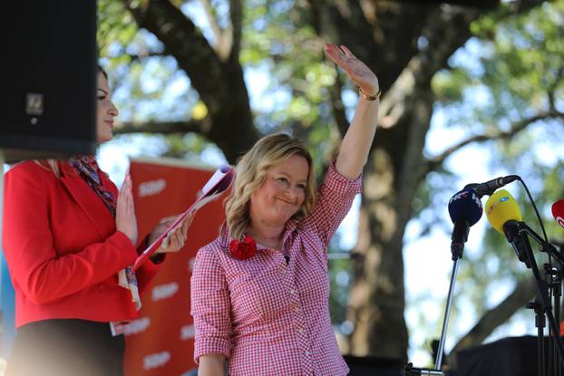 Rijeka: Prvomajska proslava na Trsatu