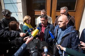 Rijeka: Predstavnici sindikata dali izjavu o neuspjelom otvaranju steÄaja 3. Maja