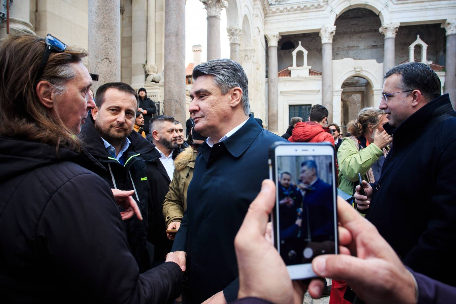 Predsjednički kandidat Zoran Milanović posjetio je Split i družio se s građanima