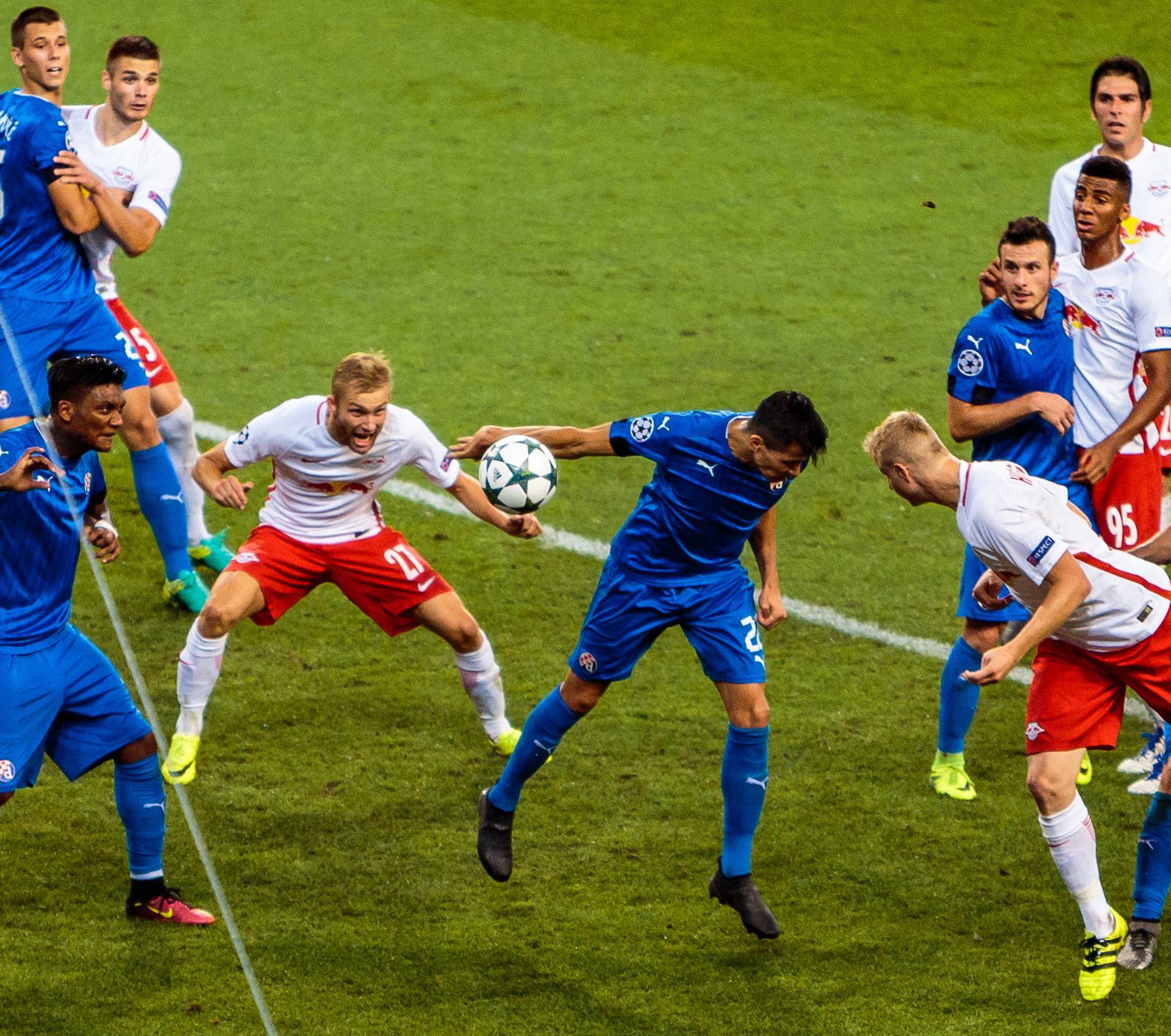 AUT, UEFA CL, FC Red Bull Salzburg vs Dinamo Zagreb