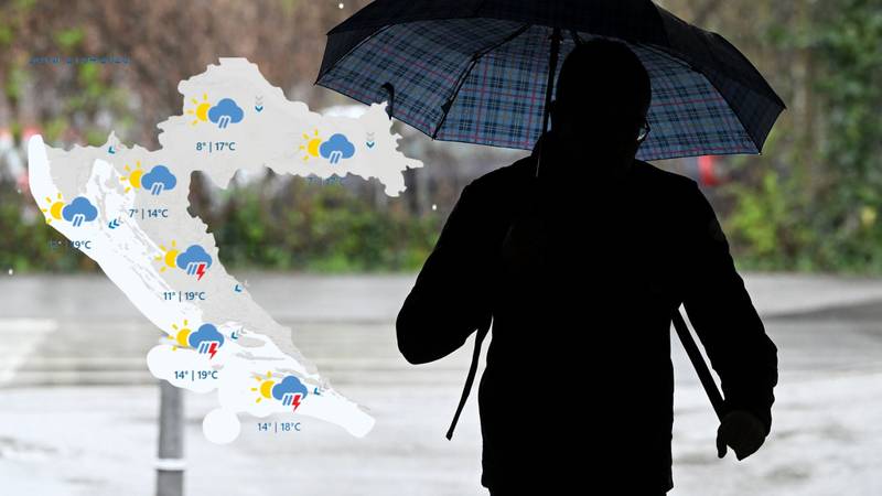 Stiglo zahladnjenje i kiša: Evo što nas čeka u idućim danima