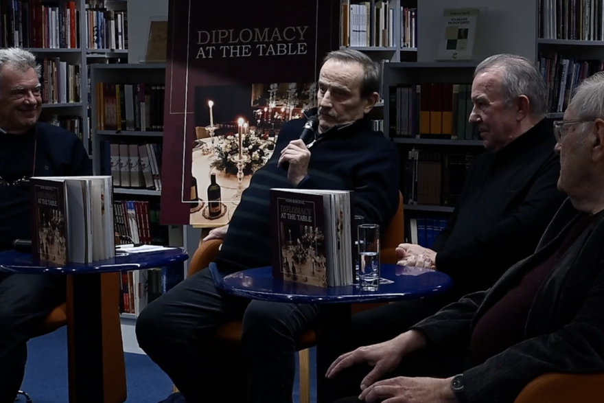 Zagreb: Promocija knjige Hide Biščevića Diplomacy at the Table