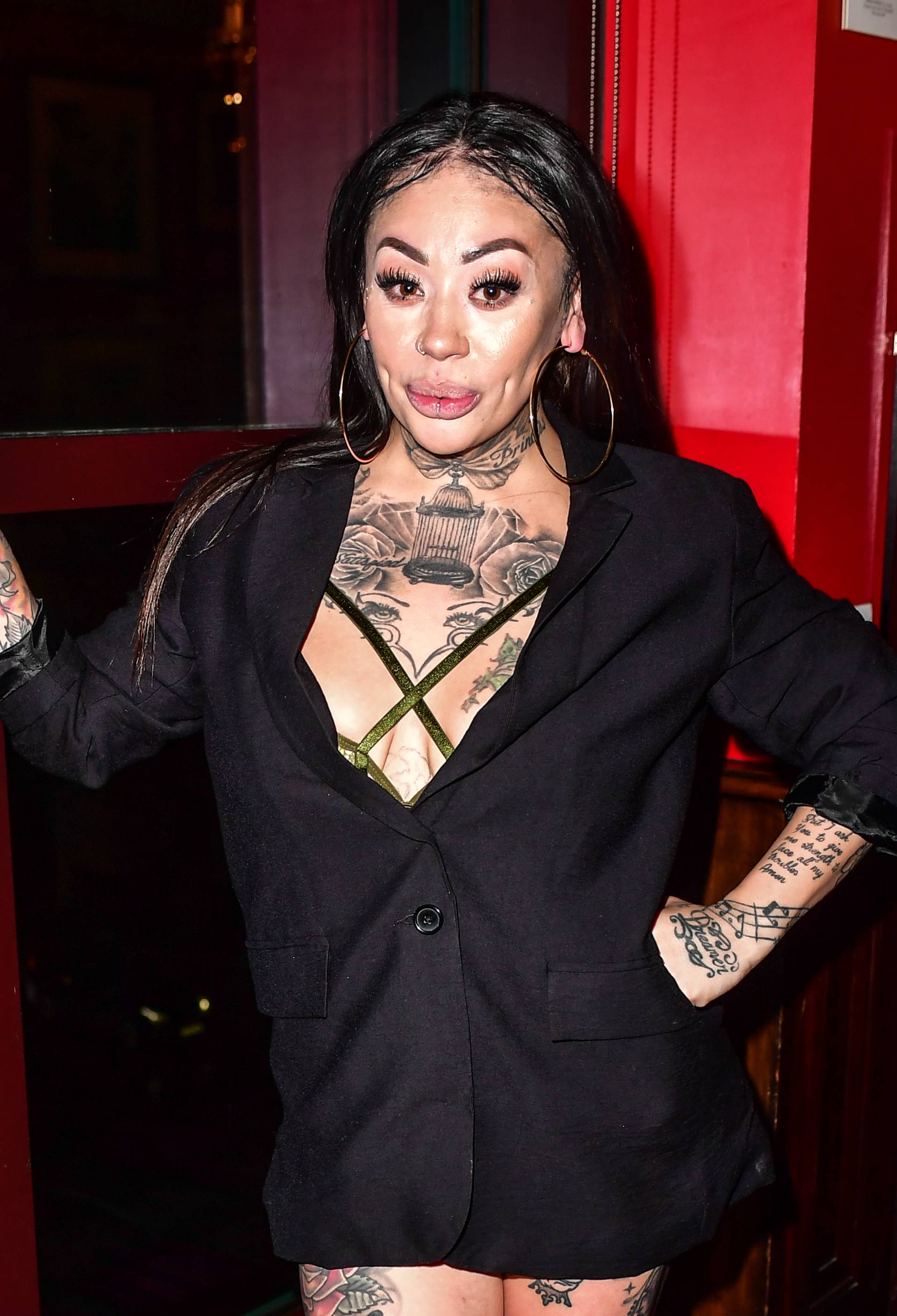 Sugababes star Mutya Buena backstage after she  performs her first ever solo concert at the Boisdale Restaurant, Canary Wharf to a sell out crowd of fans , friends and family.
Mutya Buena who has not performed for over 5 years thrilled the crowd with old