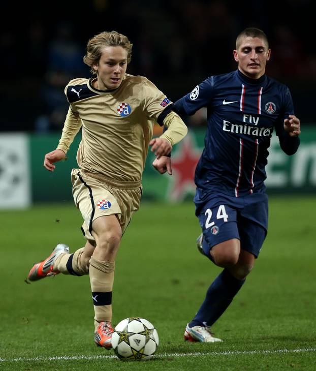 Pariz: UEFA Liga prvaka, skupina A, 4. kolo, PSG - Dinamo Zagreb