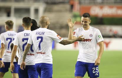 Hajduk - Torshavn 2-0: Siguran start na rasprodanom Poljudu! Prvi gol Livaje za 'bile' u Europi