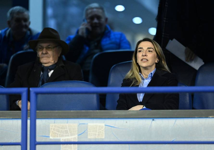 Zagreb: Uzvanici u svečanoj loži maksimirskog stadiona