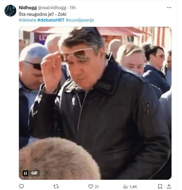 FOTO Internet se još nije ugasio! Ljudi o debati: 'Slogan drugog kruga je - kakvo je, takvo je...'