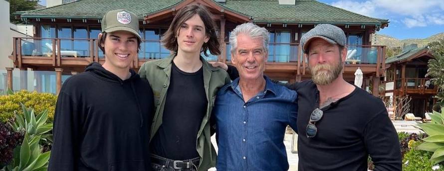 Pierce Brosnan sa sinovima proslavio Dan očeva: 'Moja ljubav prema vama je vječna!'