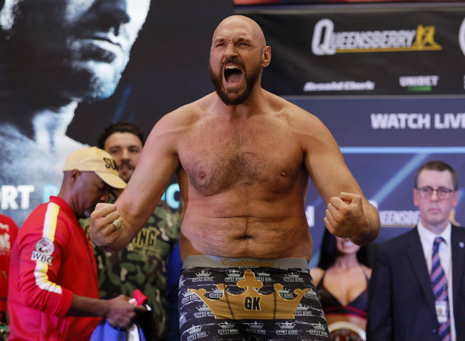 Tyson Fury v Dillian Whyte Weigh-In