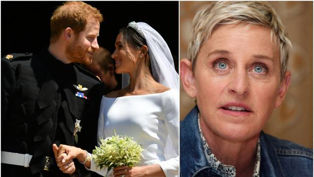Ellen se rugala Meghan u vezi njezine udaje za princa Harryja