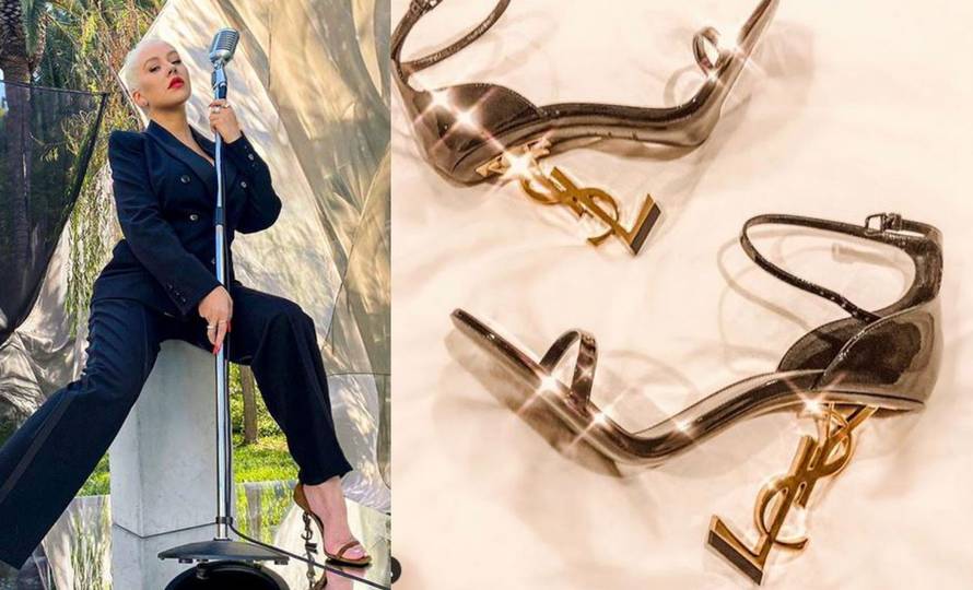 Christina Aguilera ima omiljene štikle: YSL s ludom potpeticom