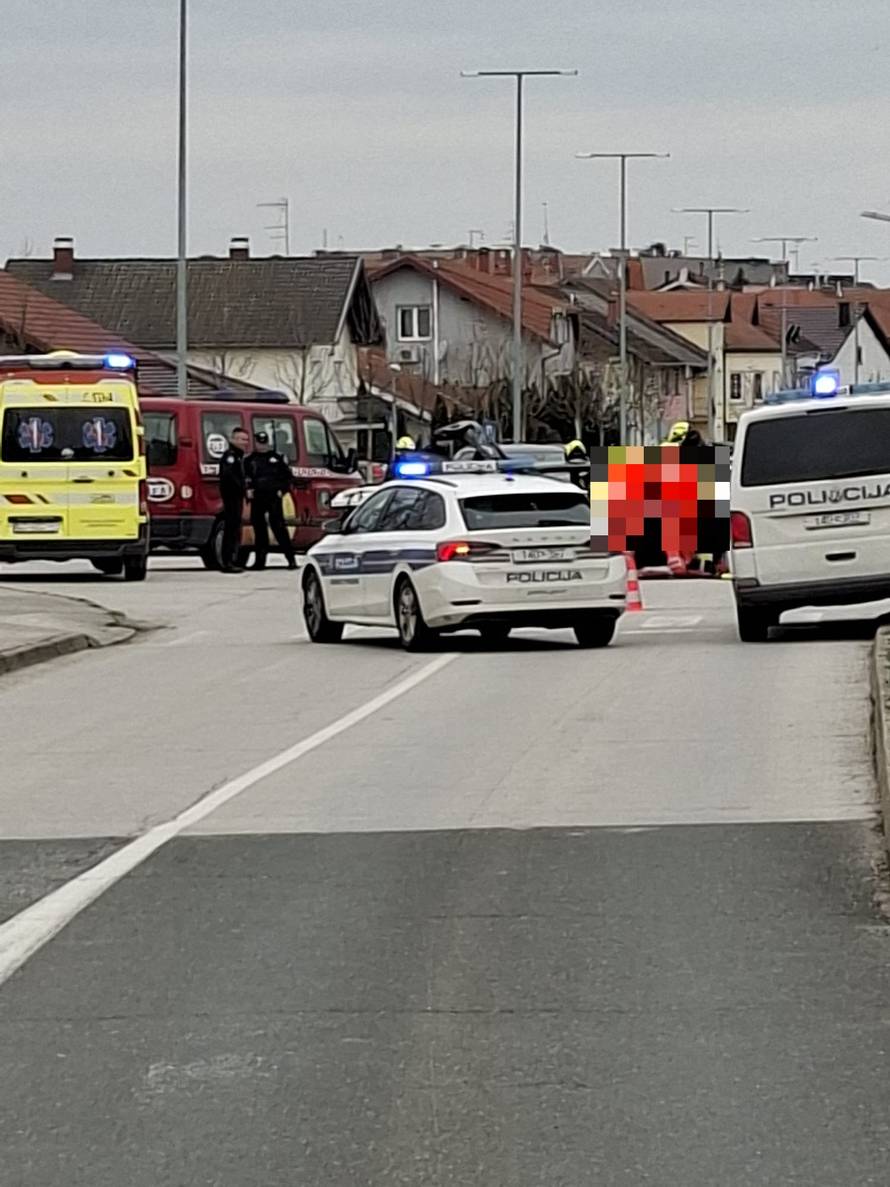 FOTO Užas u Ludbregu: Troje ljudi ozlijeđeno je u sudaru