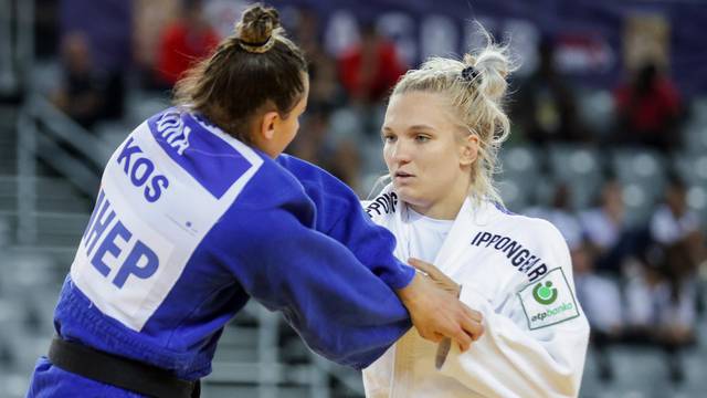 IJF World Judo Tour Zagreb Grand Prix, žene do 63 kg, Lara Cvjetko - Loriana Kuka