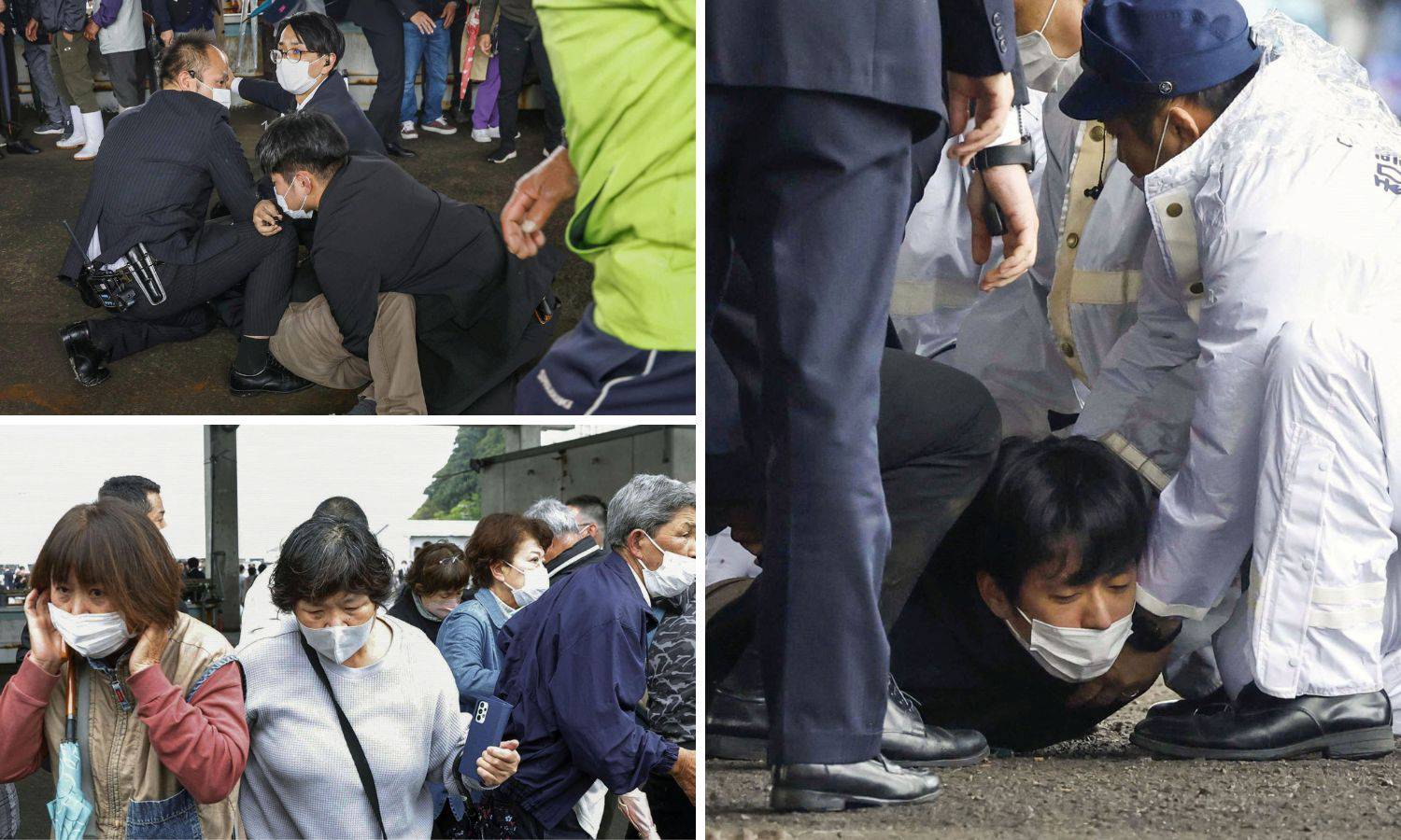 Pogledajte snimku: Napao je japanskog premijera. Nešto je eksplodiralo. Svi su pobjegli