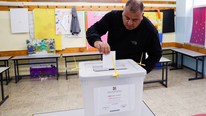 FOTO Palestinci na lokalnim izborima, prvi od rata u Gazi
