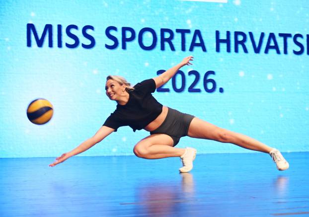 FOTO Špaga, skok, kolut! Evo kako se zagrijavaju djevojke u finalu izbora za Miss sporta