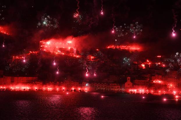 Sibenik: Proslava 40.rodjendana navijacke skupine Funcuti