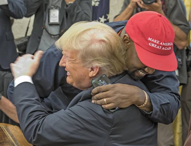 Donald Trump primio Jima Browna i Kanye Westa