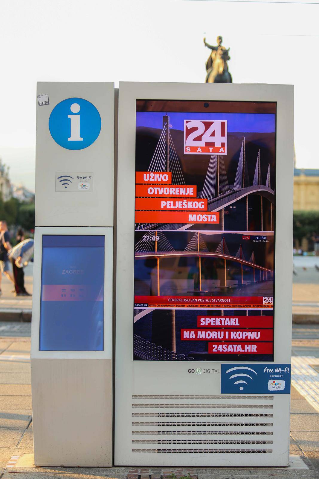 Zagreb: Go2 Digital ekrani