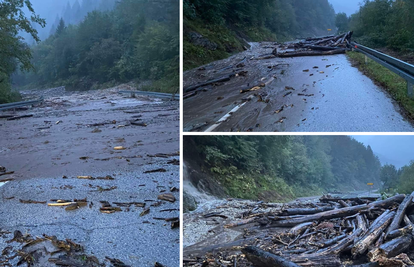 VIDEO Izvanredno stanje: Raste vodostaj Kupe, prijete poplave. U Delnicama saniraju odron