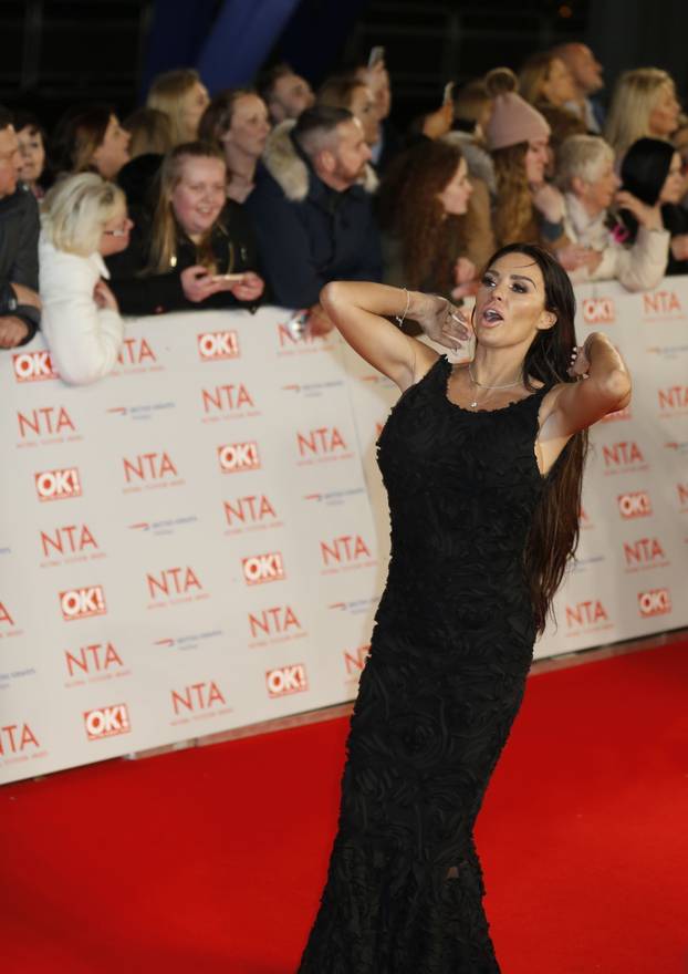 National Television Awards arrivals at The O2 Arena