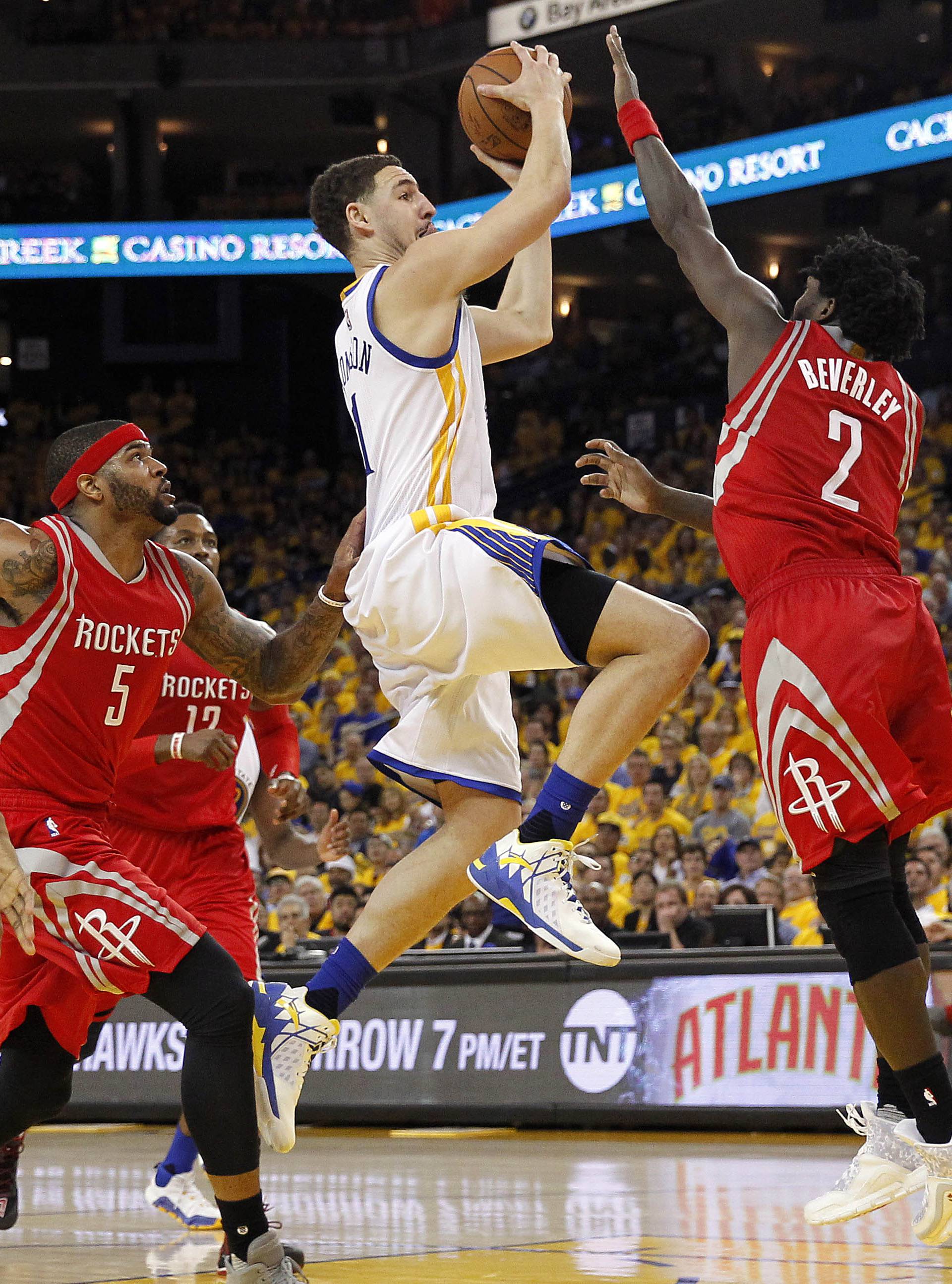 NBA: Playoffs-Houston Rockets at Golden State Warriors