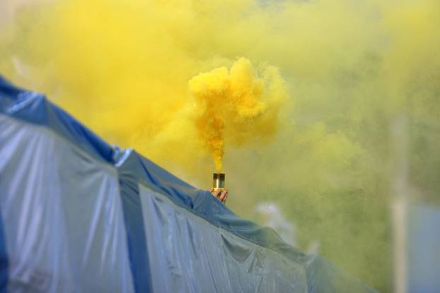 Rijeka: Navijači na utakmici finala SuperSport Hrvatskog nogometnog kupa, HNK Rijeka - NK Slaven Belupo