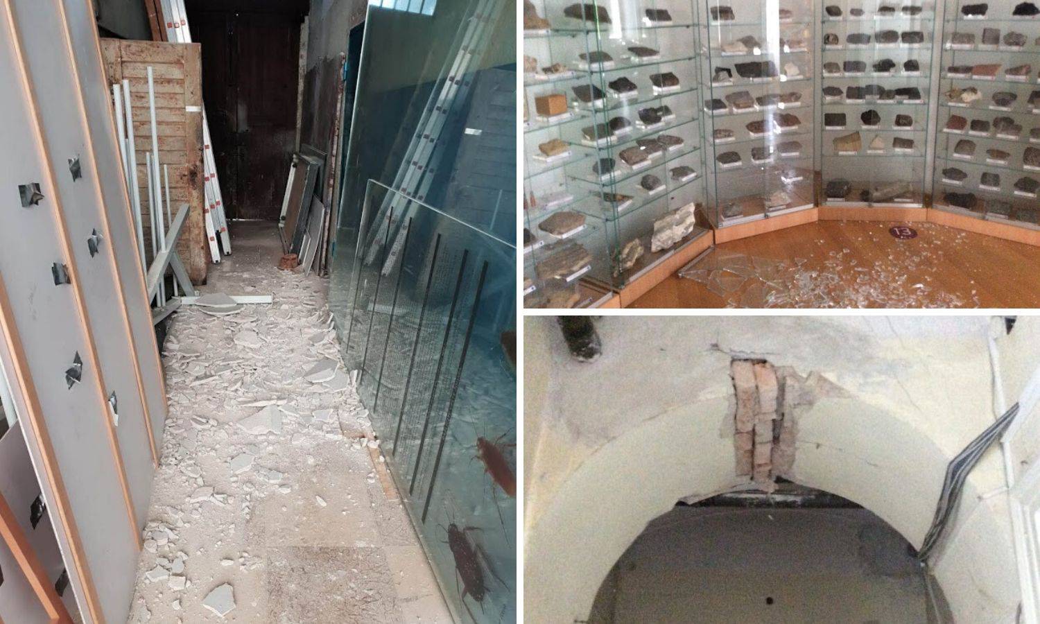 Hrvatski prirodoslovni muzej teško je stradao u potresu