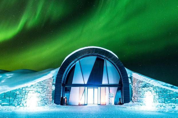 FOTO Hotel koji se svake godine otopi: IceHotel izgleda kao umjetnička galerija od leda