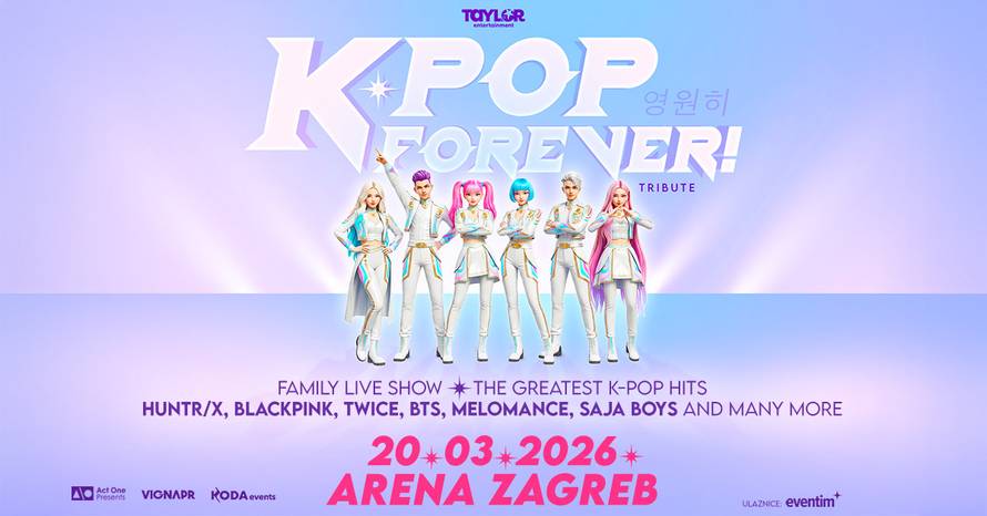 Međunarodni mega-show K-POP FOREVER! u ožujku stiže u Zagreb: Počela prodaja karata