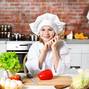 Cute,Girl,Cooking,In,Kitchen,At,Home
