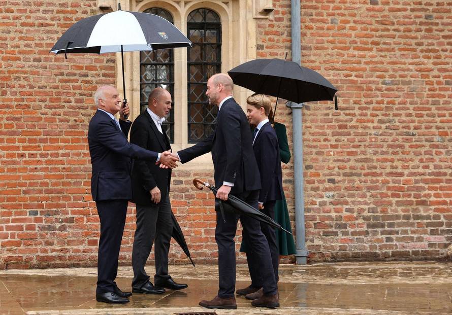 Prince George’s first day at Eton College
