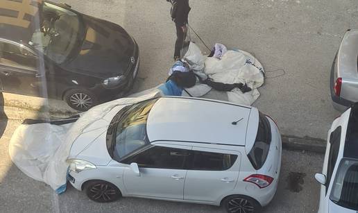 Suluda snimka iz Splita: Htio je sletjeti na krov druge zgrade