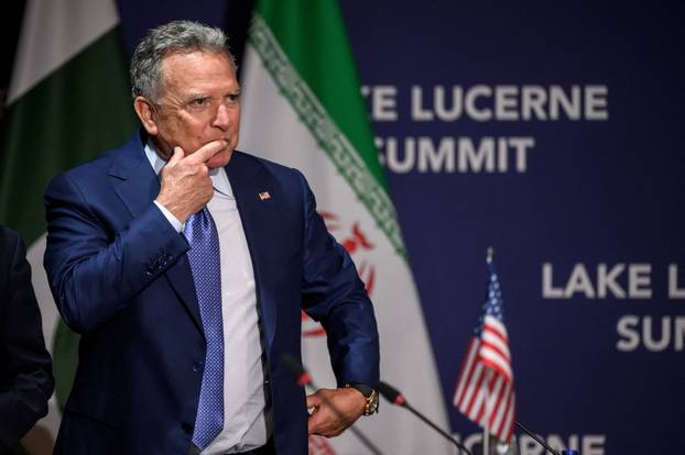 U.S. Special Envoy to the Middle East Steve Witkoff looks on prior to a quadrilateral meeting between the United States, Iran, Pakistan and Qatar