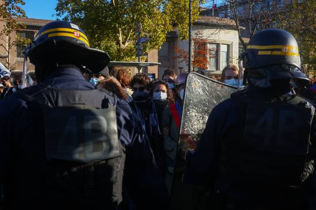 Nationwide day of student protests in France