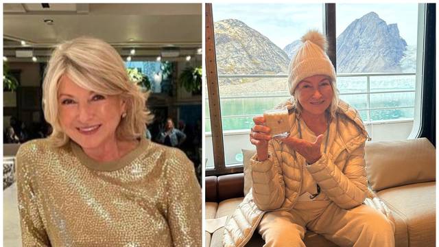 Martha Stewart odlomila je dio ledenjaka da si rashladi piće: 'To bi trebala ostaviti u oceanu'