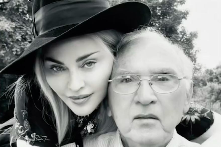Madonna na proslavi očevog 90. rođendana
