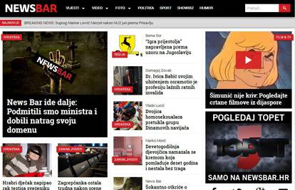'Ugašeni' News Bar vratio se s modernijim dizajnom stranice
