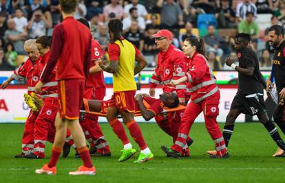 Sjajne vijesti iz Italije: Igrač Rome je stabilno nakon što se srušio, nije imao srčani udar...