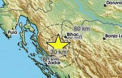 Potres od 3,5 Richtera tresao kod Zadra: 'Zagrmjelo je!'. Zatreslo se i u okolici Zagreba