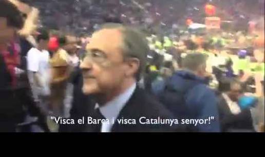 Predsjednik Reala odbrusio navijaču Barcelone: Glupane!