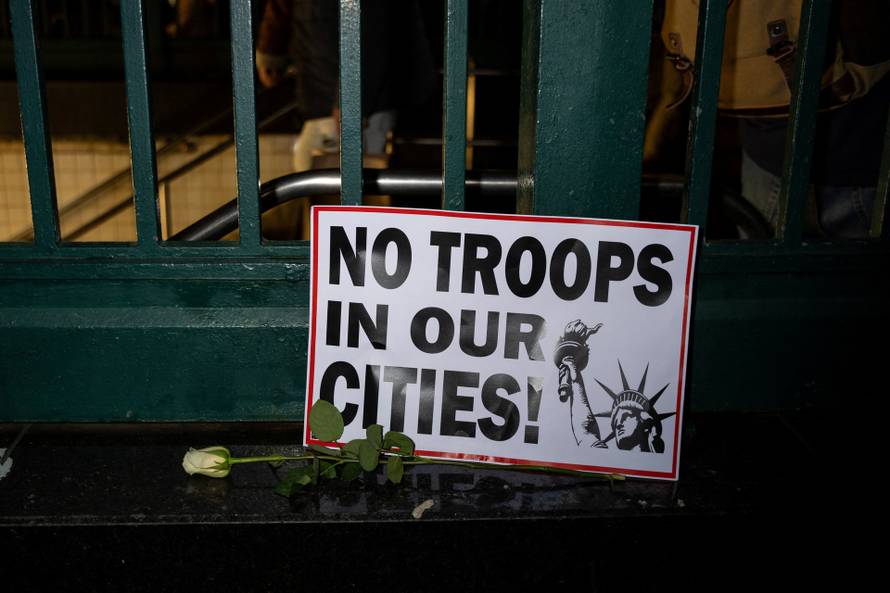 Protest against Immigration and Customs Enforcement (ICE) in New York City