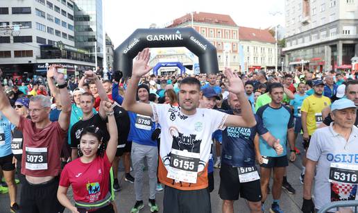 VIDEO Spektakl u centru: 5500 ljudi na Zagrebačkom maratonu