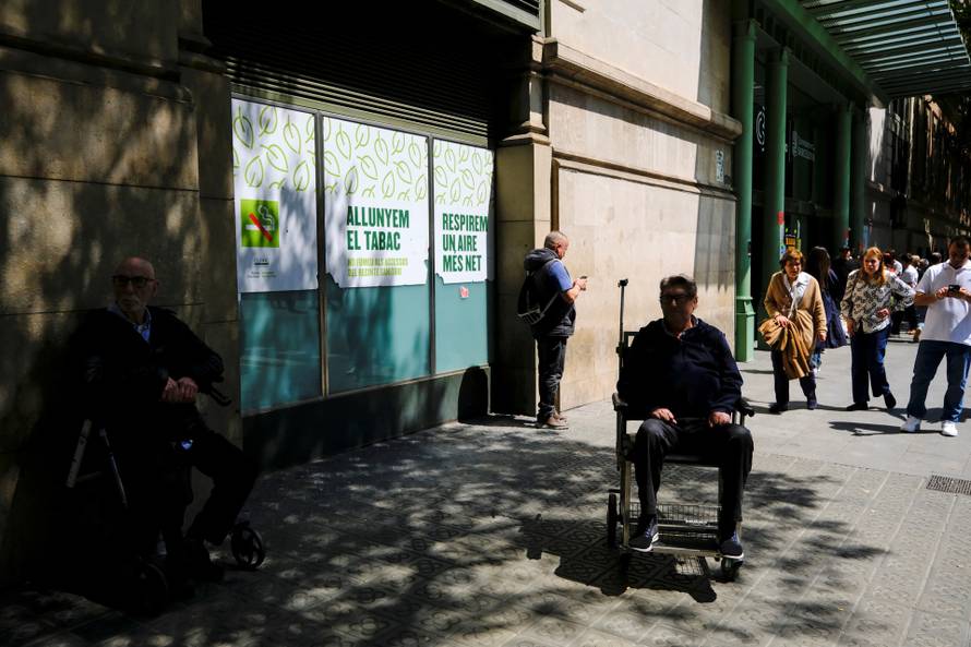 Power outage in Barcelona