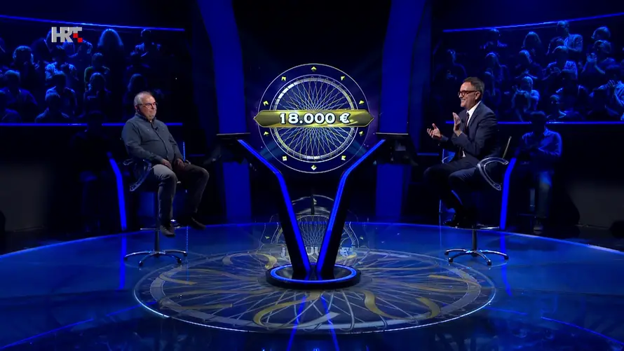 Na 'Milijunašu' otvoreno je 14. pitanje: Poznati kvizaš odustao, znate li vi odgovor na njega?