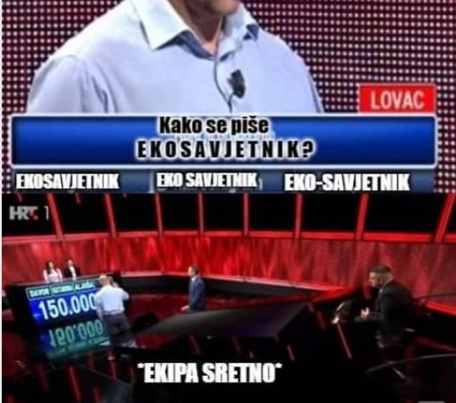 Pitanje zbunilo maturante: Lektor objašnjava zašto se ispravno piše ekosavjetnik