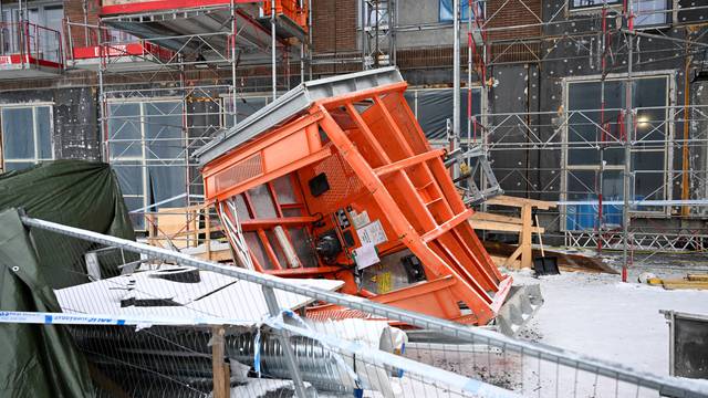 Deadly construction site elevator accident on outskirts of Stockholm